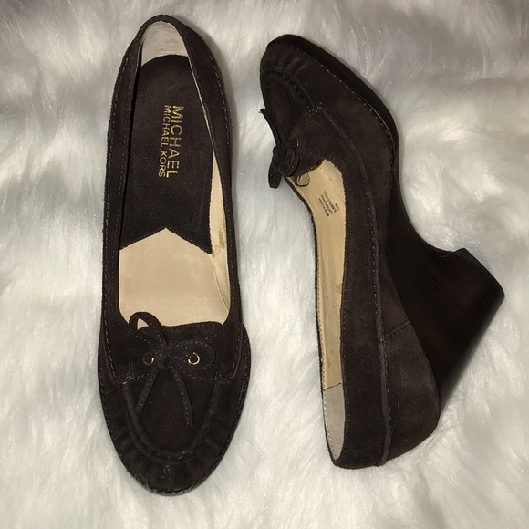 MICHAEL Michael Kors Shoes - Michael Kors Brown Suede Shoes 7 1/2